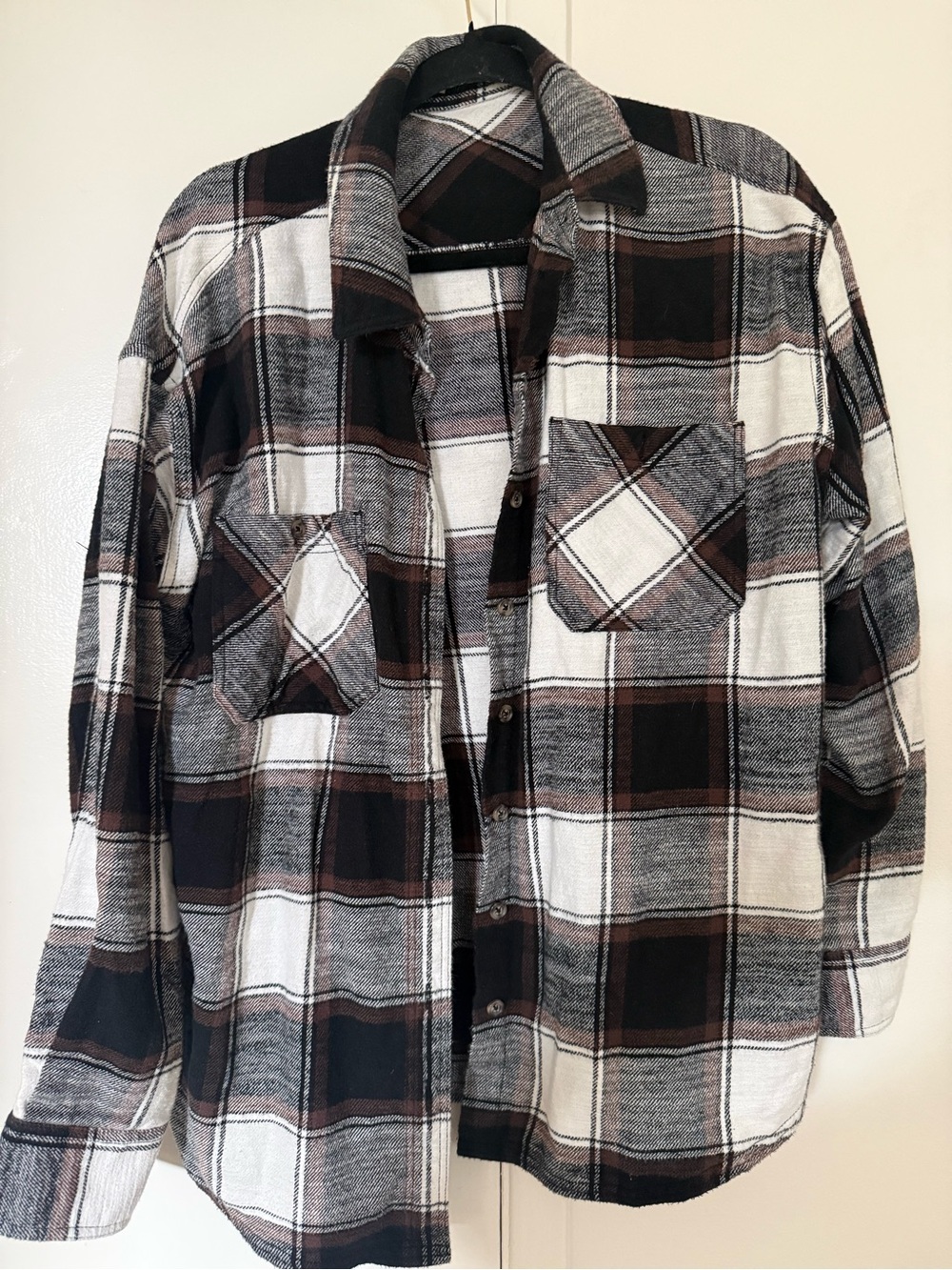 Garage oversized flannel